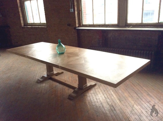 Millennium Park Dining Table Solid Wood Custom Made Etsy
