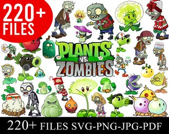 Download Plant Vs Zombie Svg Etsy