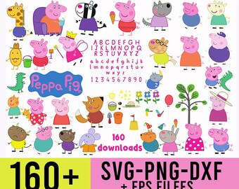 Free Free 225 Princess Peppa Pig Svg SVG PNG EPS DXF File
