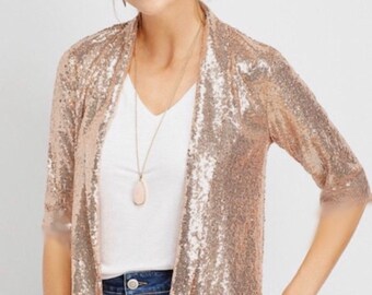 sequin dress with jacket