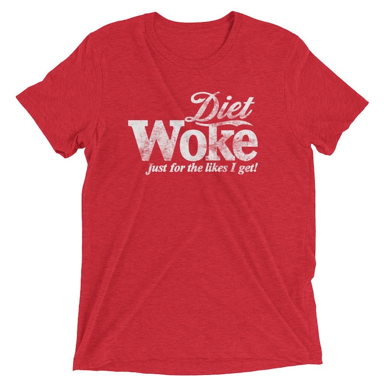 Diet Woke T-shirt for Men and Women image 0