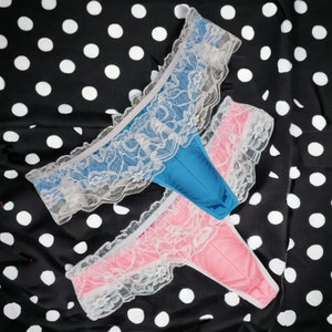 Men’s Femboy Panty With Pouch / Femboy Lingerie / Sissy Lingerie For Men/ Femboy Bikini