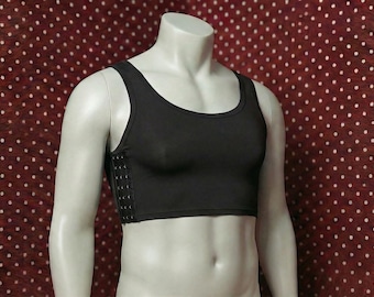 Trans FTM Breast Binder Bodysuit – Transgender Lingerie Femboy Crossdresser Clothes