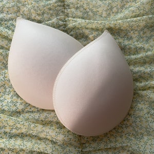 Push Up Molded Bra Pads Inserts or Sewn In for Lingerie. Bra Inserts Push Up - Breast Enhancers