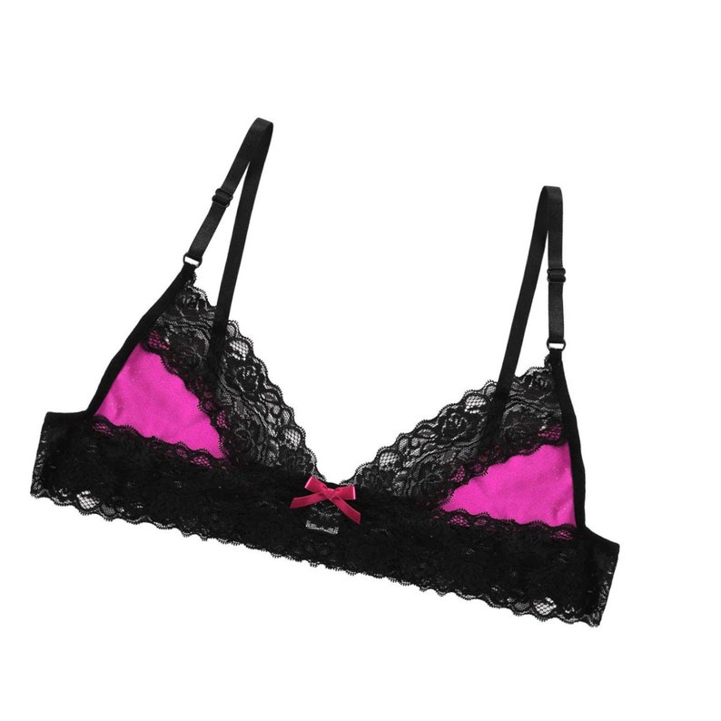 Mens Femboy See Through Lace Lingerie Set Bra and Panties Etsy Australia