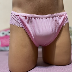 Men’s  See Through Sissy Femboy Lingerie Bikini / Sissy Panties Lingerie For Men