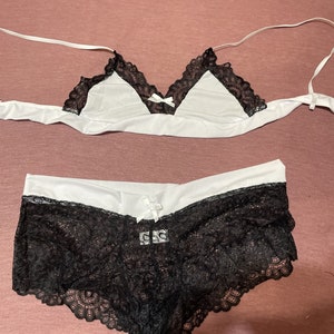 Men’s  See Through Sissy Femboy Lingerie Set / Sissy Lingerie For Men
