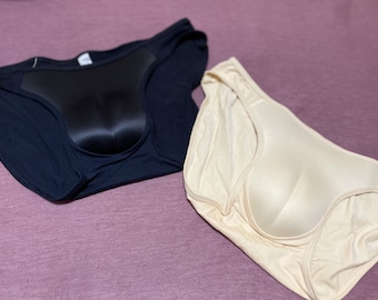 Hiding Gaff. Trans M2F underwear enhancer, camel toe, concealer. Gaff Panties. Thong