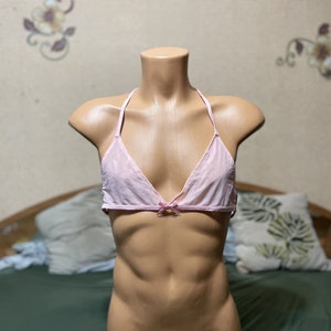 Flat chest bra for men. Sissy men lingerie set. Perfect fit. Extra Large sizes.