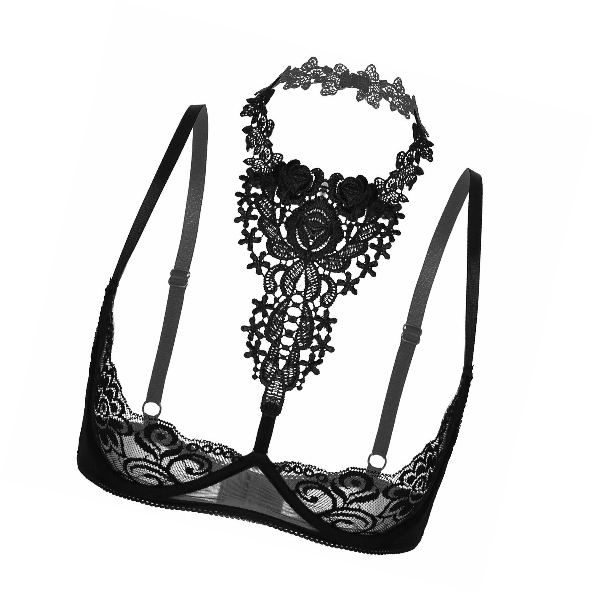 Open Cup Bra the Open Nipple Bra Shelf Uncensored Lingerie - Etsy