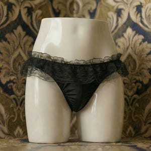 Slip Femboy da uomo con marsupio / Lingerie Femboy / Lingerie Sissy per uomo / Bikini Femboy