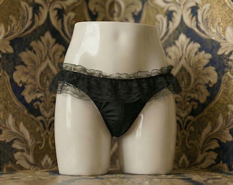 Men’s Femboy Panty With Pouch / Femboy Lingerie / Sissy Lingerie For Men/ Femboy Bikini
