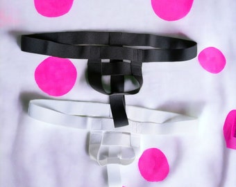 Sling Tong Cockstrap ouvert Push Up Brief Men Toy Gay with stripes