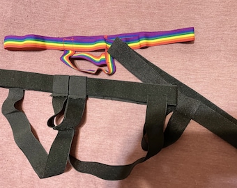 FTM Packing Jock/ Harness. CockNBalls strap harness. More colors