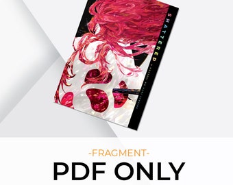 PDF ONLY-Shattered:A Houseki No Kuni Fanzine | B5 perfect bound |Holofoil Cover |40 Pages | HNK | Land of the Lustrous | Zine | Artbook