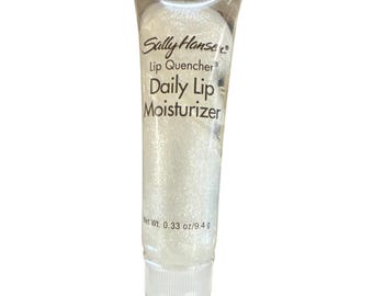 Sally Hansen Lip Quencher Daily Moisturizer 6611-02 CRYSTAL SHIMMER Squeezy Lipgloss HTF