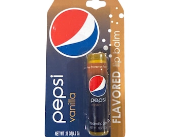 Balsamo labbra Lotta Luv Vintage al gusto di Pepsi Vanilla Soda, 2009, 4,2 g (0,15 oz), raro!