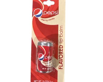 2012 Vintage Lotta Luv Pepsi Cherry Vanilla Flavored Lip Balm Soda Can 0.15 Oz