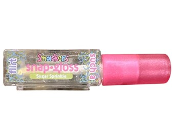 Bubble Font Bonne Bell Lip Smacker Sugar Sprinkle Snap Wand Gloss Discontinued Vintage