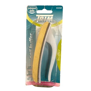 Vintage 2005 Rare 03258/11466 Trim Soft Nail Buffer w/Handle Leaves a Natural & Glossy Finish NOS New Old Stock