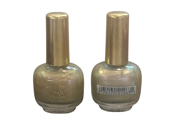 Vintage 1 x fles spijkerprisma's Sally Hansen LAVENDEL 4674-15 iriserende Poolse korte fles