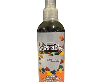 2007 Lotta Luv 8 oz Shimmer Body Mist HERSHEY'S KISSABLES Chocolate Scented Discontinued, rare collectible!
