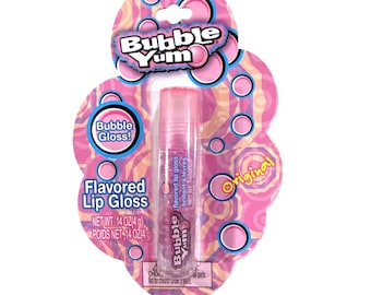 Vintage 2011 Lotta Luv Roller-Ball Bubble Yum Original Flavor Roll-On Lipgloss