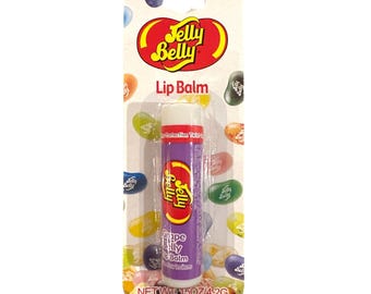 Vintage Lotta Luv JELLY BELLY Candy Grape Jelly Flavored Lip Balm Rare Discontinued