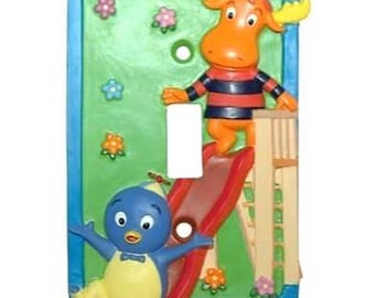Vintage 2006 Nickelodeon The Backyardigans Switchplate Cover For Kids Viacom Int