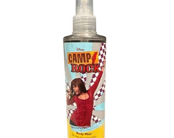 Disney CAMP ROCK Body Mist/Spray Jammin' Fruit Scent 8 fl oz Rare Collectible @2008