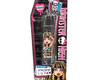 Vntg Lotta Luv 2014 Monster High Wrapturous Lip Balm Mummy Mango Cleo De Nile 1c