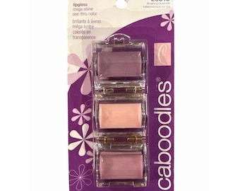 Vintage Caboodles 29319 Laughing Lavender C-Thru Folding Kaleidoscope Lipgloss