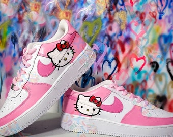 Zapatos personalizados Air Force 1's, Custom Air Force 1 Kids, regalo del Día de la Madre para ella