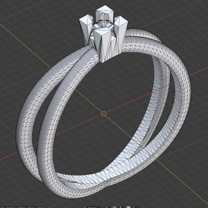 3D Ring
Engagement Ring
3D Printable file
STL
CAD
Ring File for 3D Printing
Jewelry CAD Design