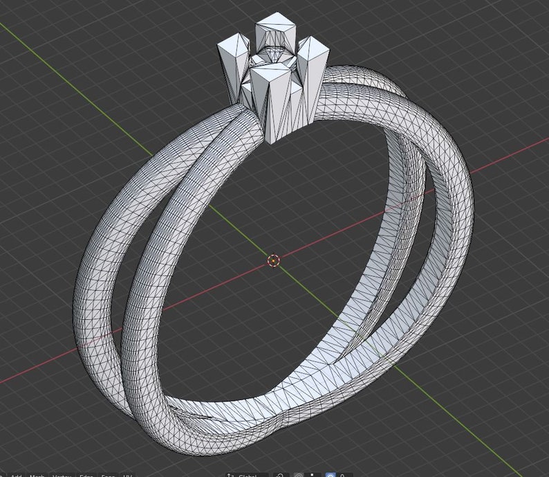 3D Ring
Engagement Ring
3D Printable file
STL
CAD
Ring File for 3D Printing
Jewelry CAD Design
