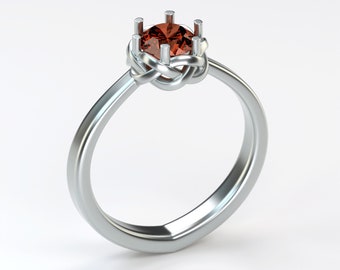 3D Printable Ring CAD File: Classic Jewelry Design (STL)