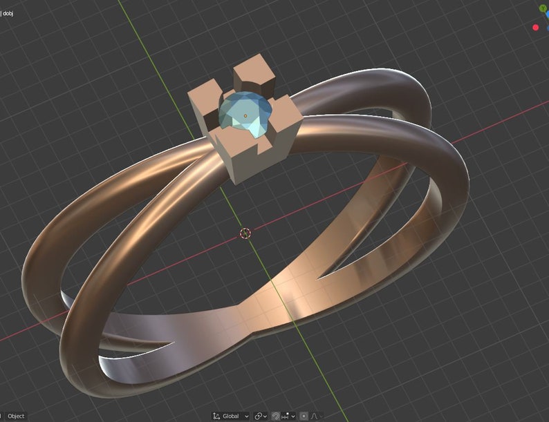 3D Ring
Engagement Ring
3D Printable file
STL
CAD
Ring File for 3D Printing
Jewelry CAD Design