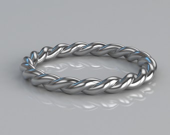 Torus Braid Ring 3D Model: Jewelry CAD File (Digital Download)