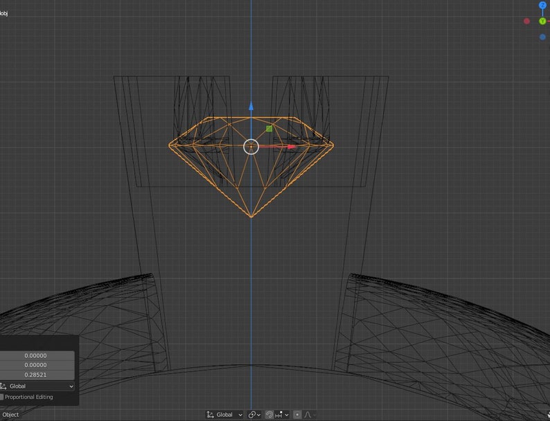 3D Ring
Engagement Ring
3D Printable file
STL
CAD
Ring File for 3D Printing
Jewelry CAD Design