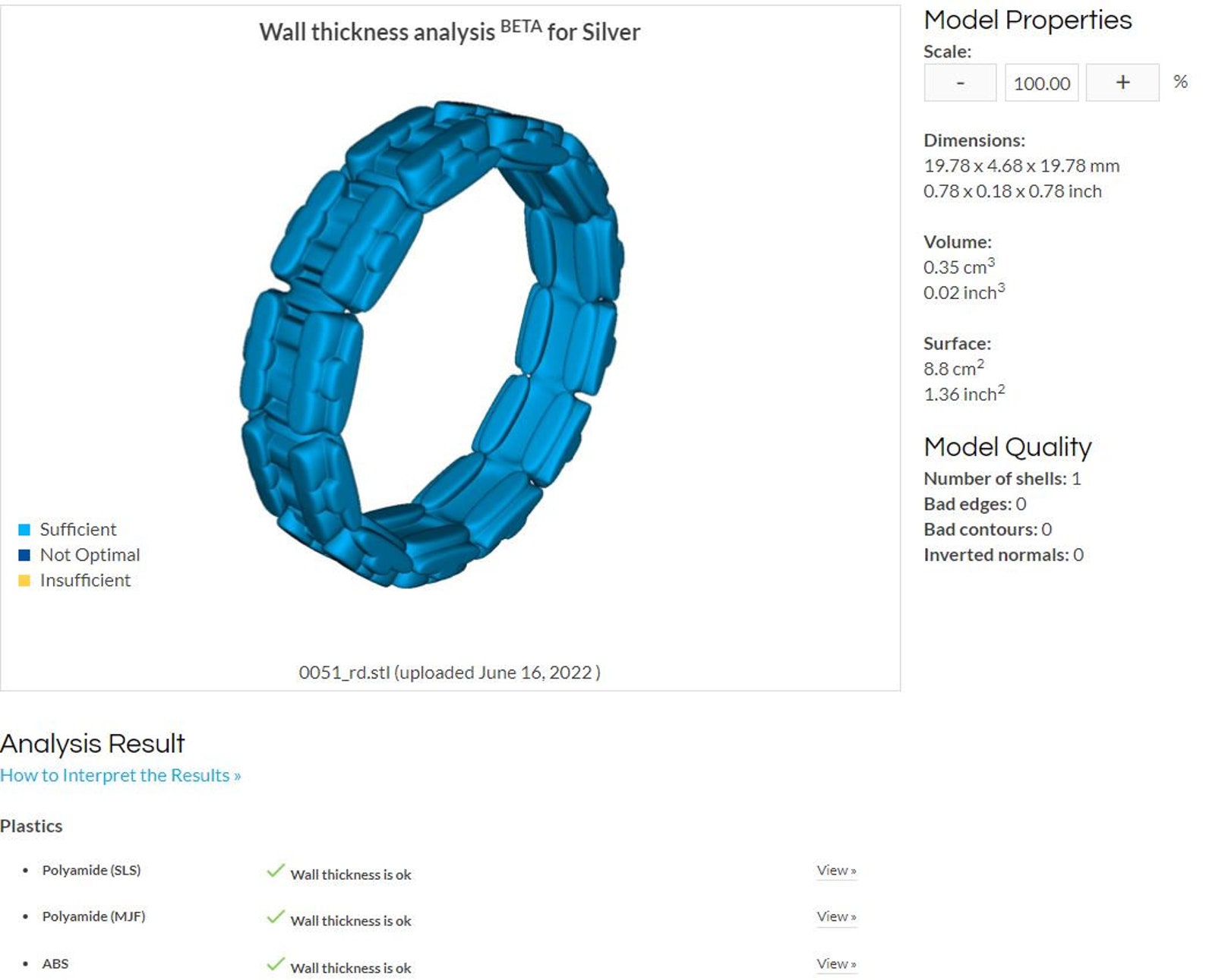 STL 3D Model Jewelry CAD File For 3D Printing3d Ring 3D Etsy