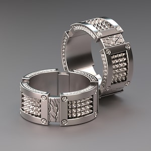 Thorns Ring 3D Model: Jewelry CAD File for 3D Printing (STL)