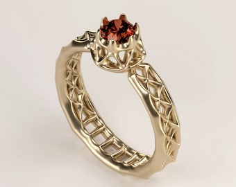 Ancient Ring Design: 3D Jewelry CAD File (STL)