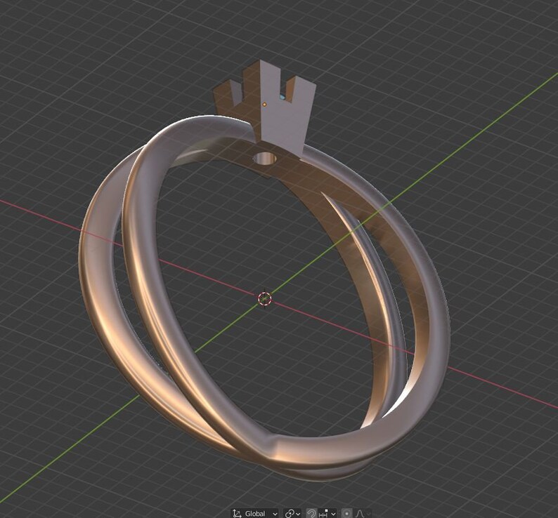 3D Ring
Engagement Ring
3D Printable file
STL
CAD
Ring File for 3D Printing
Jewelry CAD Design