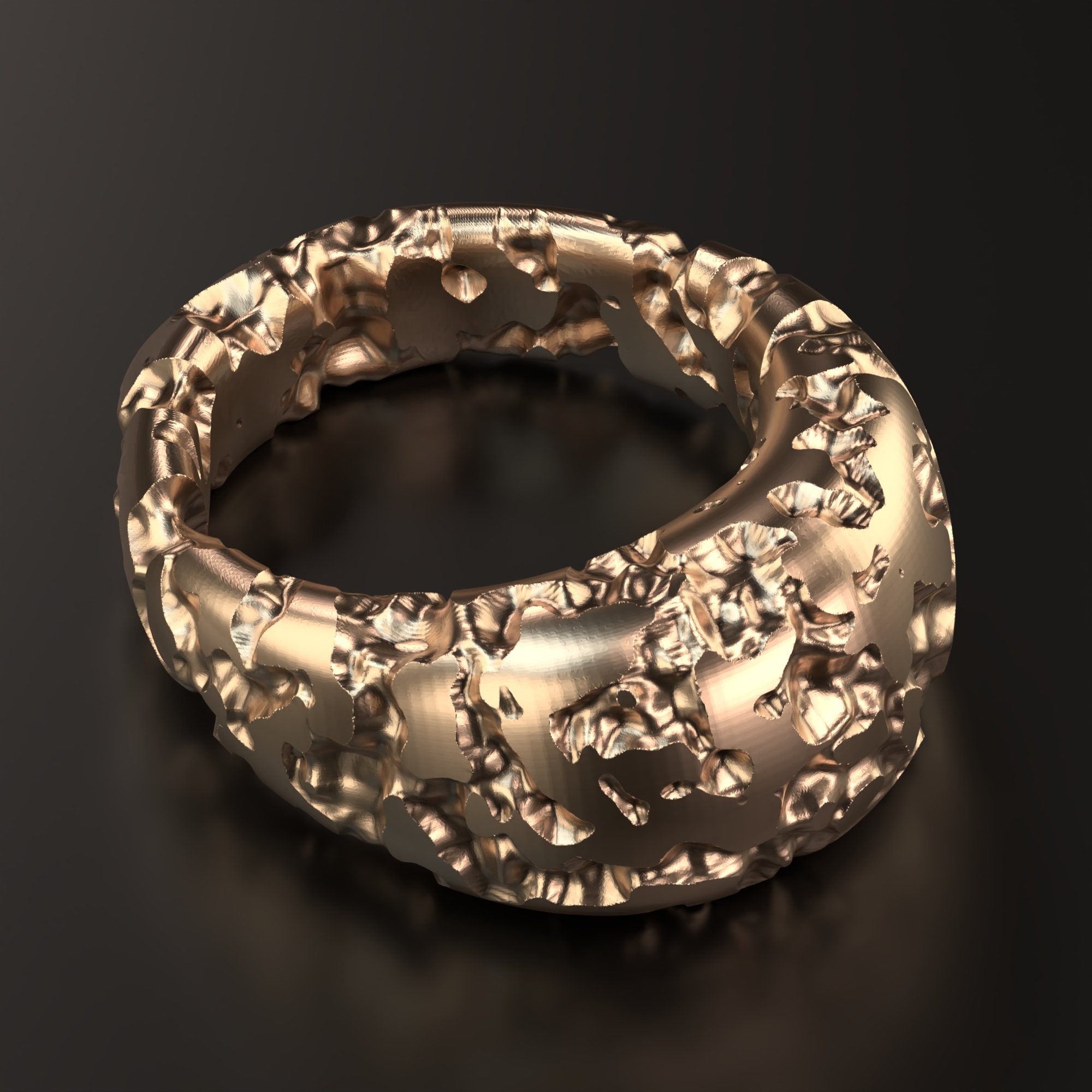 LV Bracelet 3D model 3D printable