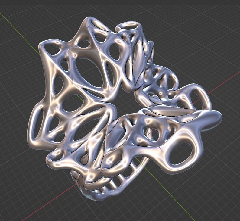 Jewelry 3D Model
3D Printable file
STL
CAD
Ring File for 3D Printing