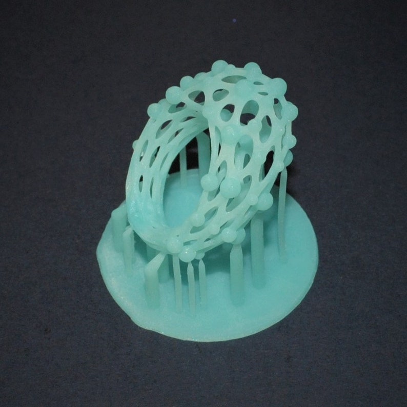 STL 3D Model/ Jewelry CAD File for 3D Printing//voronoi Ring With