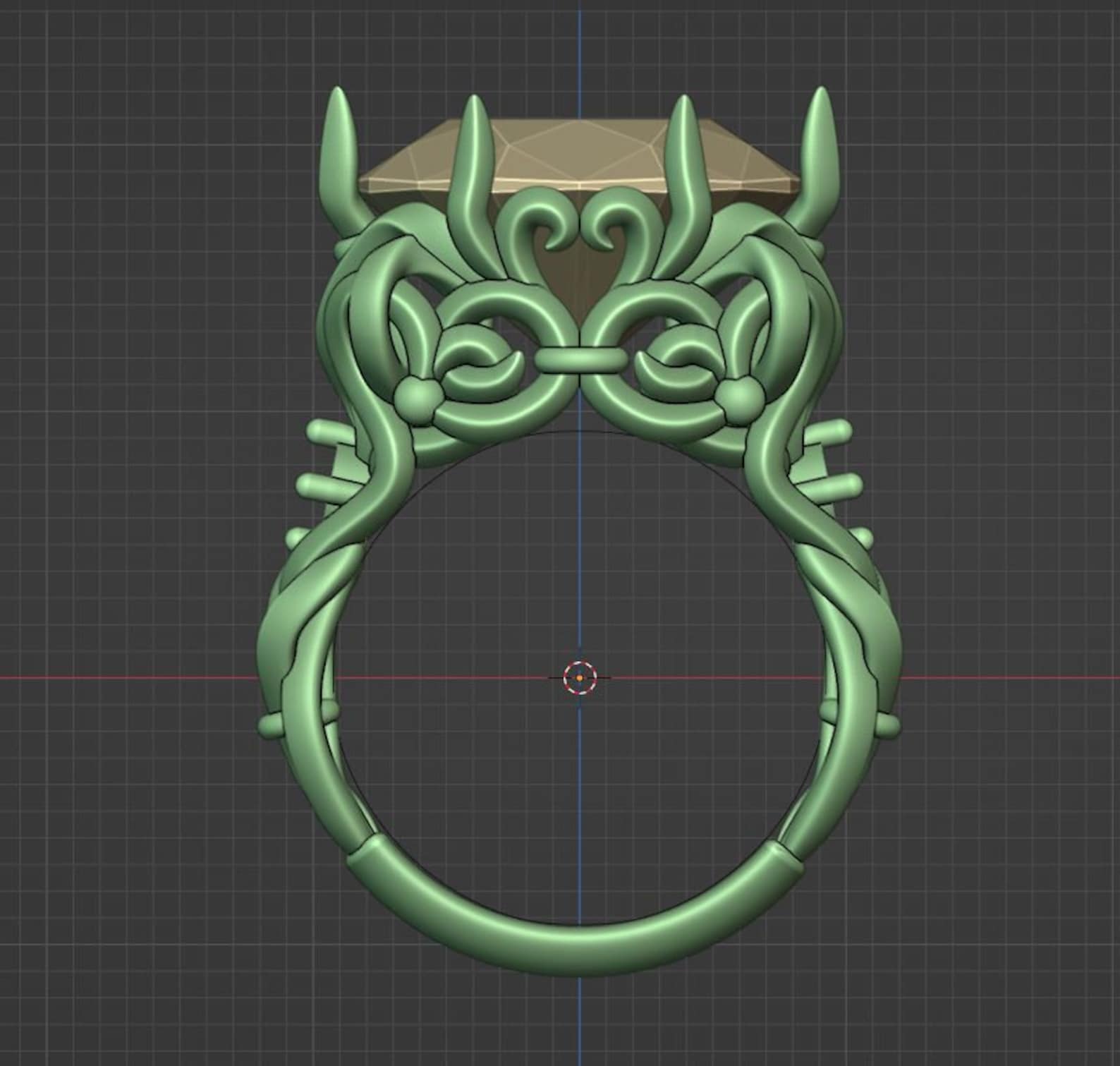 STL 3D Model Jewelry CAD File for 3D Printing/cnc/vintage Etsy