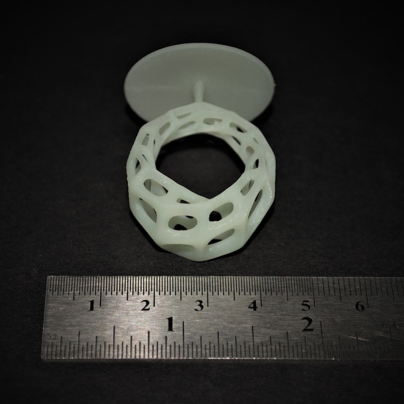 STL 3D Model/ Jewelry CAD File for 3D Printing//voronoi Ring/3d Jewelry