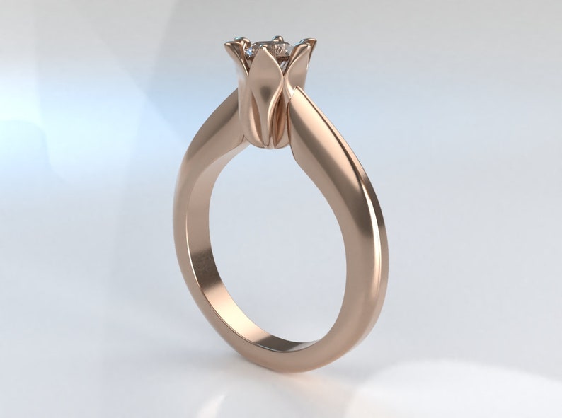 Tulip Ring
3D Ring
Engagement Ring
3D Printable file
STL
CAD
Ring File for 3D Printing
Jewelry CAD Design