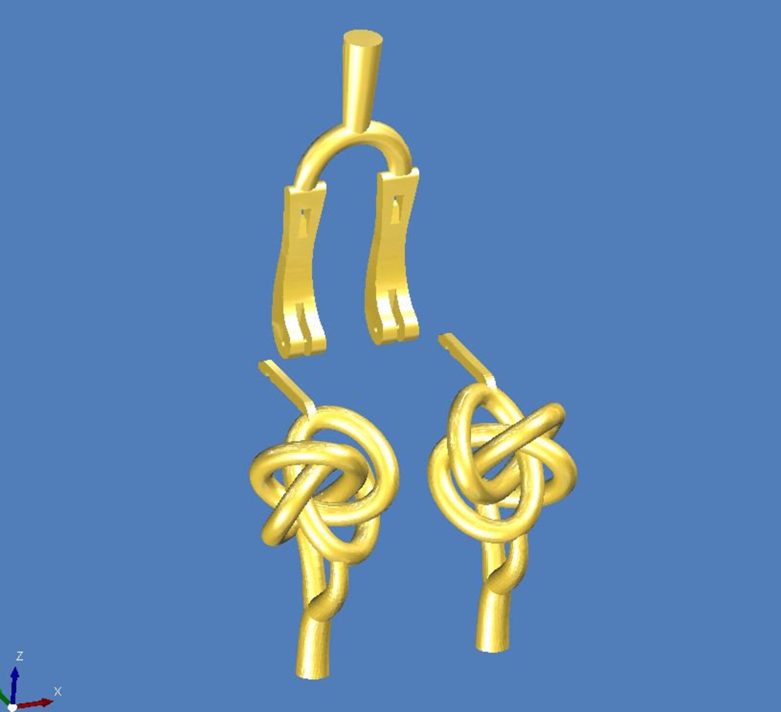 STL 3D Model Jewelry CAD File For 3D Printing cnc knot Etsy